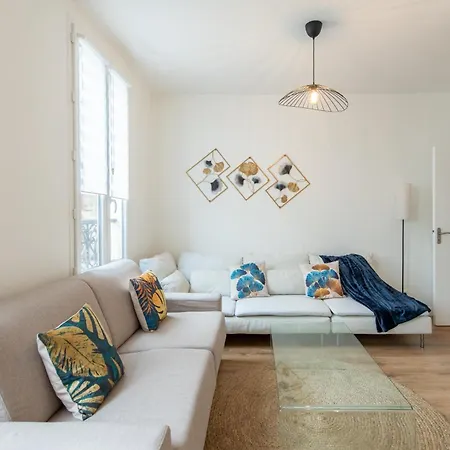 Apartamento Spacious And Bright 2-bedroom Large Very Close To Paris - Near Metro